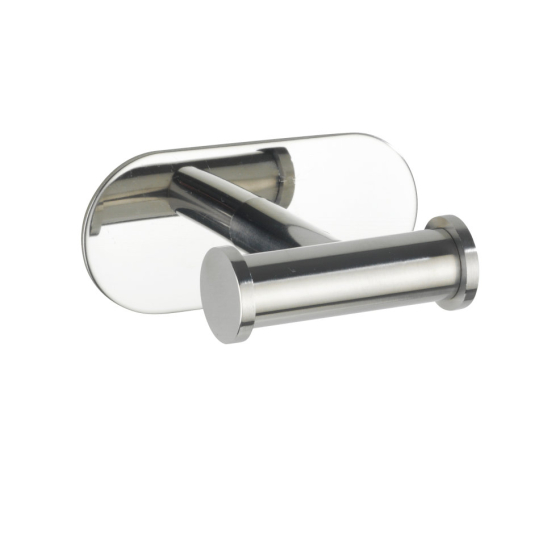 Wenko Turbo-Loc Edelstahl Wandhaken, Duo Orea Shine