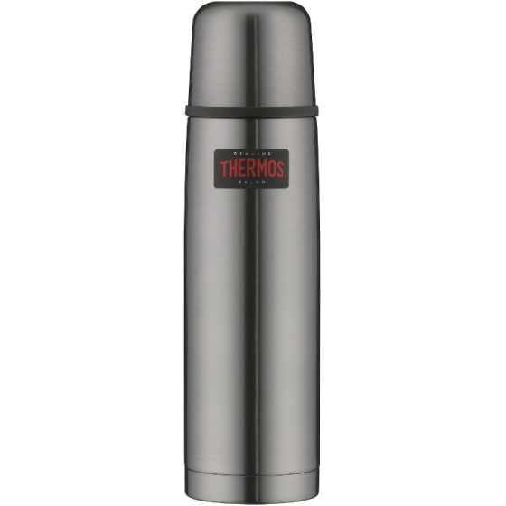 Thermos Isolierflasche Light & Compact, grey 075 Liter.