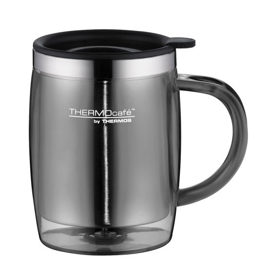 Thermos Trinkbecher Desktop Mug grey