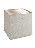 Wenko Aufbewahrungsbox offen Balance, taupe/design