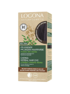 Logona Pflanzen Haarfarbe - Schwarzbraun, 100 g