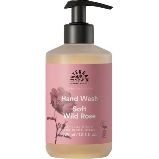 Urtekram Flüssigseife Soft Wild Rose, 300 ml