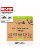 Niyok feste Dusche & Pflege Green Touch, 80 g