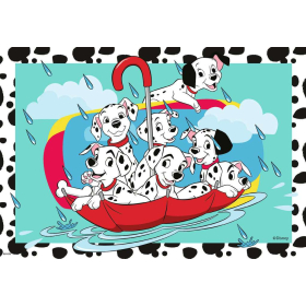 Puzzle Kinderpuzzle - Disneys liebste Welpen, 2x24 Teile