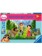 Puzzle Gemeinsame Zeit in den Bergen, 2 x 12 Teile