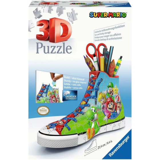 3D Puzzle Sneaker - Super Mario