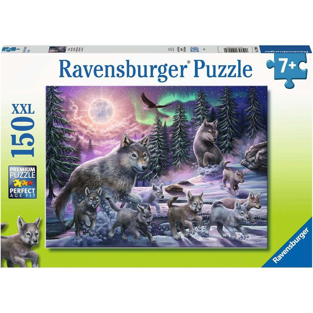 Ravensburger - Northern Teile 150 Kinderpuzzle Wolves,