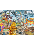 Puzzle ESCAPE KIDS Amusement Park, 368 Teile