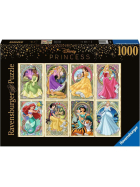 Puzzle Nouveau Art Prinzessinnen, 1000 Teile