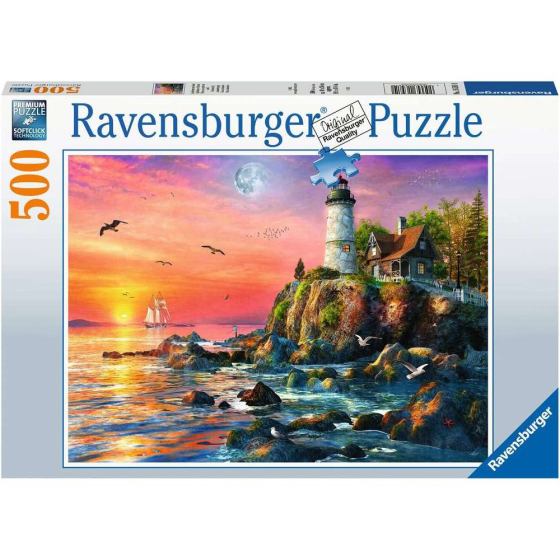 Ravensburger Leuchtturm am Abend