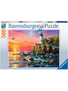 Ravensburger Leuchtturm am Abend