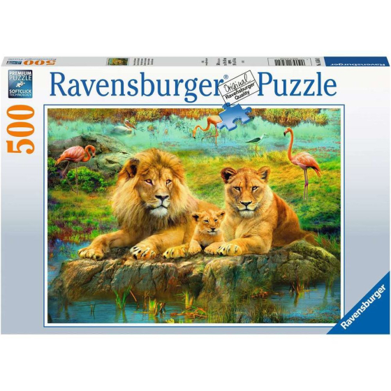 Ravensburger Löwen in der Savanne