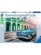 Puzzle Cuba Cars, 1500 Teile