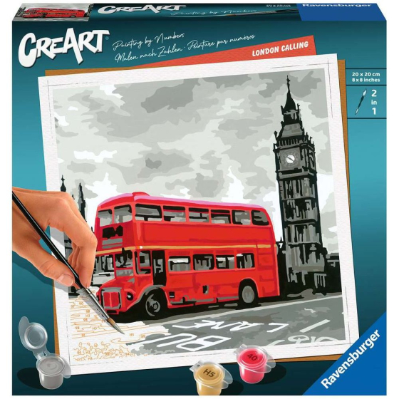 Ravensburger CreArt - Malen nach Zahlen - London Calling