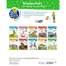 Ravensburger Wieso? Weshalb? Warum? Stickerheft: Fussball