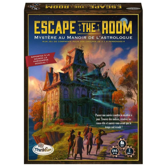 ThinkFun Escape the Room - Mystère au Manoir de l’astrologue