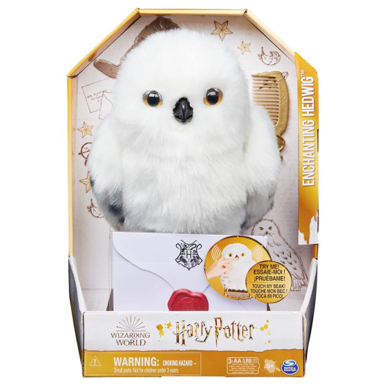 Spin Master Wizarding World Harry Potter Eule Hedwig, interaktiv