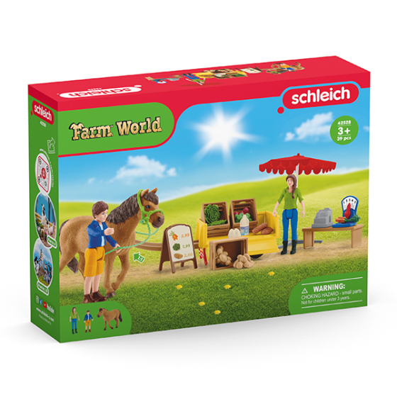 Schleich Mobiler Farm Stand