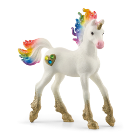 Schleich Regenbogeneinhorn, Fohlen