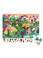 Puzzle Märchen mit Suchspiel, 24 Teile