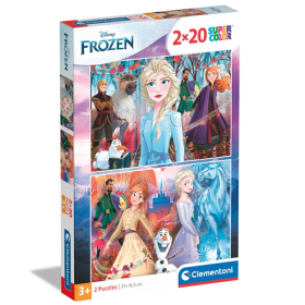 Puzzle Frozen 2, 2 x 20 Teile