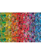 Puzzle Panorama Collage Colorboom, 1000 Teile