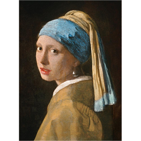 Puzzle Girl with pearl earring, 1000 Teile