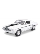 Maisto Ford Mustang GT Cobra 1968 weiss 1/18