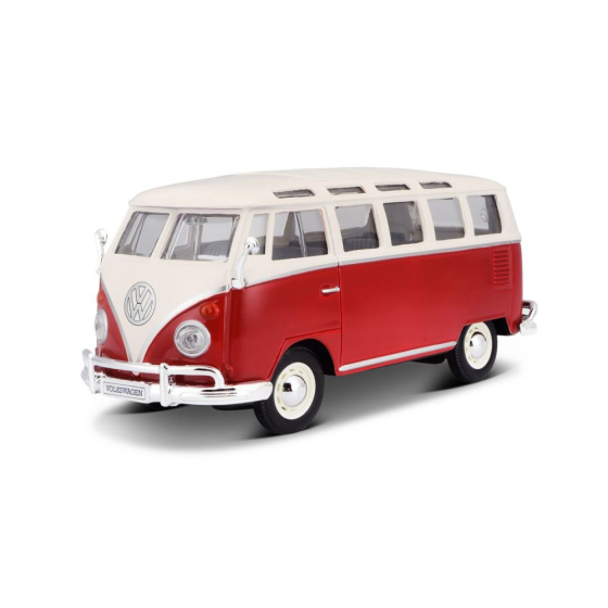 Maisto Hippie Line Volkswagen Van Samba Bus 1/24