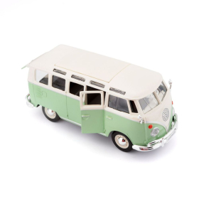 Maisto Volkswagen Bulli T1 Van Samba grün 1/24