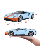 Maisto Ford GT 2017 orange/blau 1/18