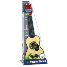 Bontempi Ukulele aus Holz 52.5 cm