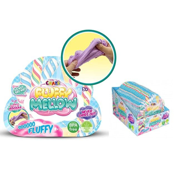 Craze Fluffy Mellow Zipbag 10g, assortiert