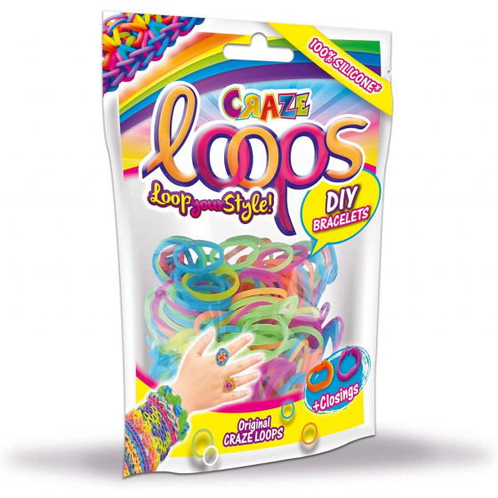 Craze Loops Foilbag, assortiert