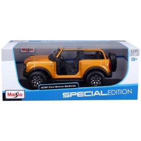 Maisto Ford Bronco Badlands 2021 1/18 orange