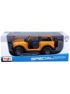 Maisto Ford Bronco Badlands 2021 1/18 orange