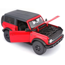 Maisto Ford Bronco Wildtrak 2021 1/18 red