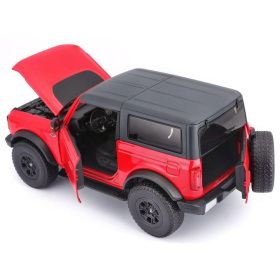 Maisto Ford Bronco Wildtrak 2021 1/18 red