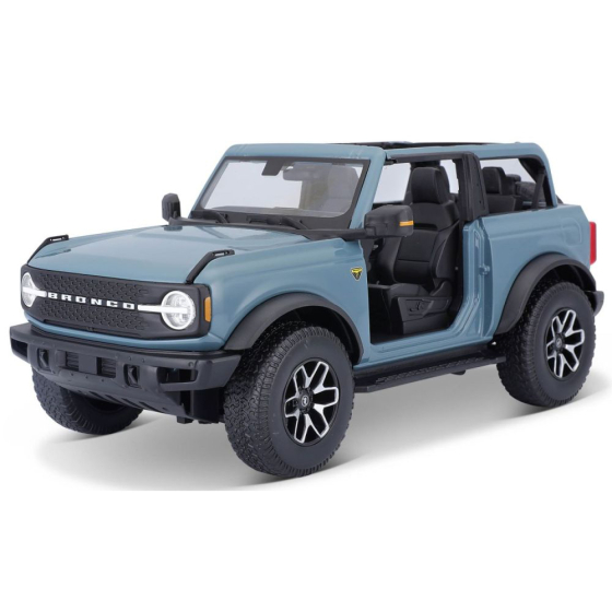 Maisto Ford Bronco Badlands 2021, 1:18, blue