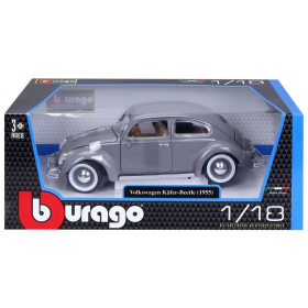 Bburago Volkswagen Käfer 1955 grau 1/18