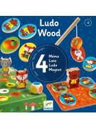 Djeco Magnetspiel Ludo Wood