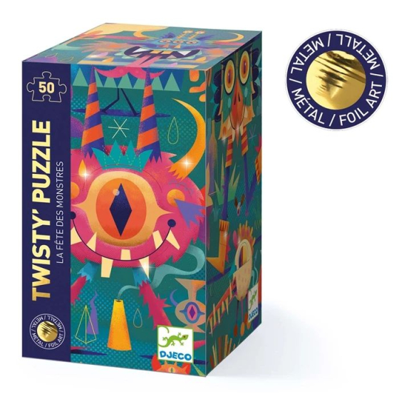 Wizzy Puzzle Monster Party, 50 Teile