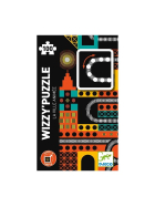 Wizzy Puzzle Lebendige Stadt, 100 Teile