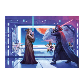 Puzzle Star Wars Obi Wans Final Battle, 1000 Teile