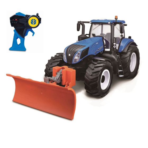 MaistoRC New Holland Traktor mit Schneepflug