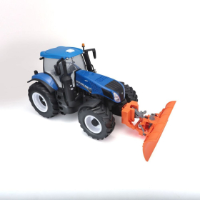 MaistoRC New Holland Traktor mit Schneepflug