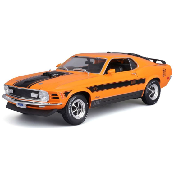 Maisto Ford Mustang Mach 1 1970 1/18 orange