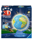 3D Puzzle Kinderglobus mit Licht