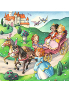 Puzzle Kleine Prinzessinnen, 3 x 49 Teile