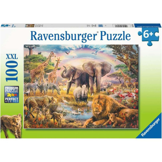 Puzzle Afrikanische Savanne, 100 Teile